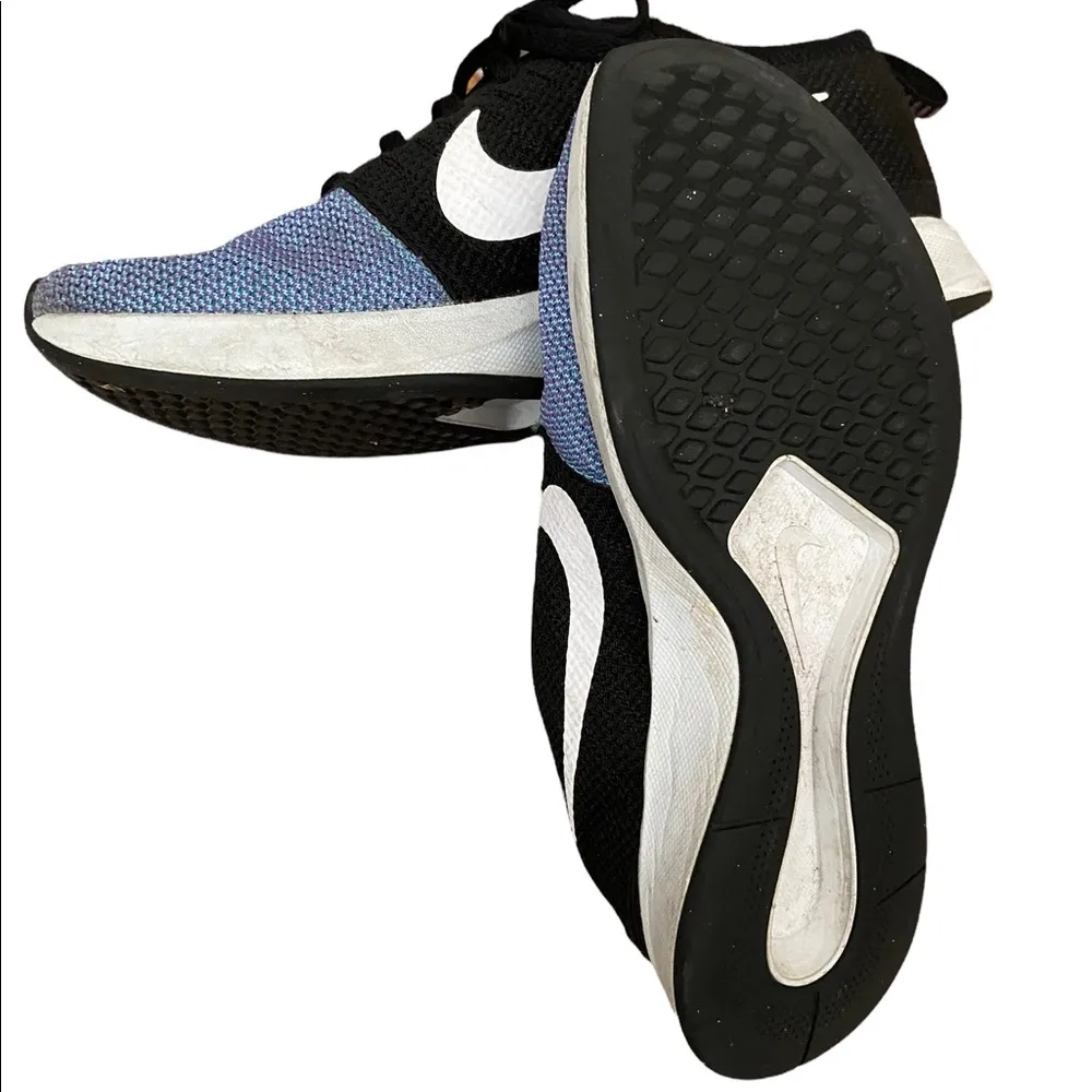 Nike Dualtone Racer blue with black & purple accents size 9 sneakers. - Image 5