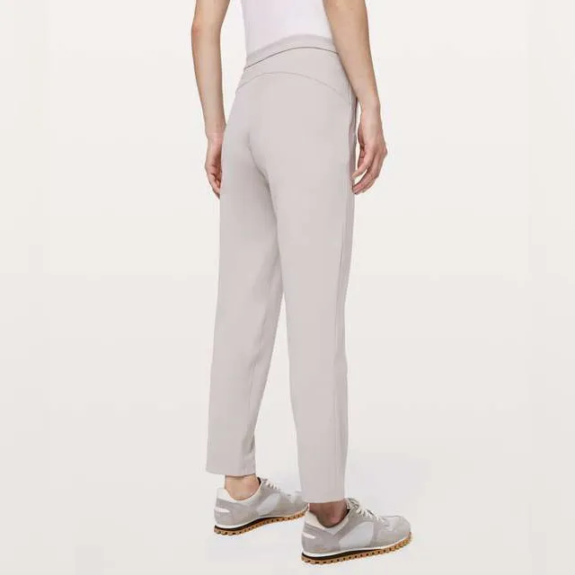 Lululemon On the Move Lightweight Slim Tailored Pants French Clay Light Gray 4 - Image 2