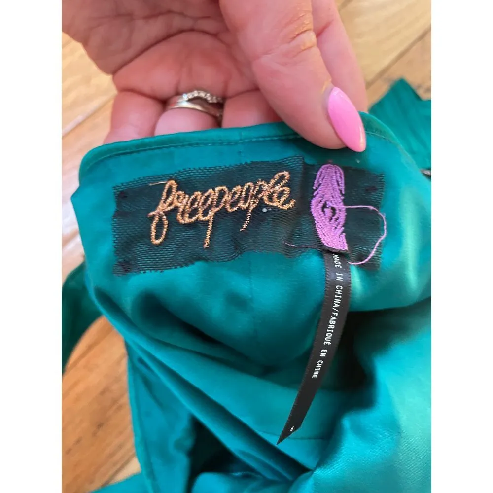Gorgeous green free people‎ dress size 6 - Image 3