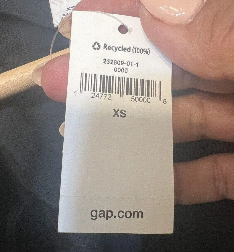 Gap Women’s Black Jogger Jumpsuit Dolman Sleeve NWT Size XS Lagenlook Minamalist - Image 8