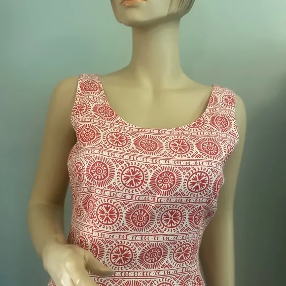 NWT ESLEY RED EMBROIDERED SHEATH DRESS‎ - Image 5