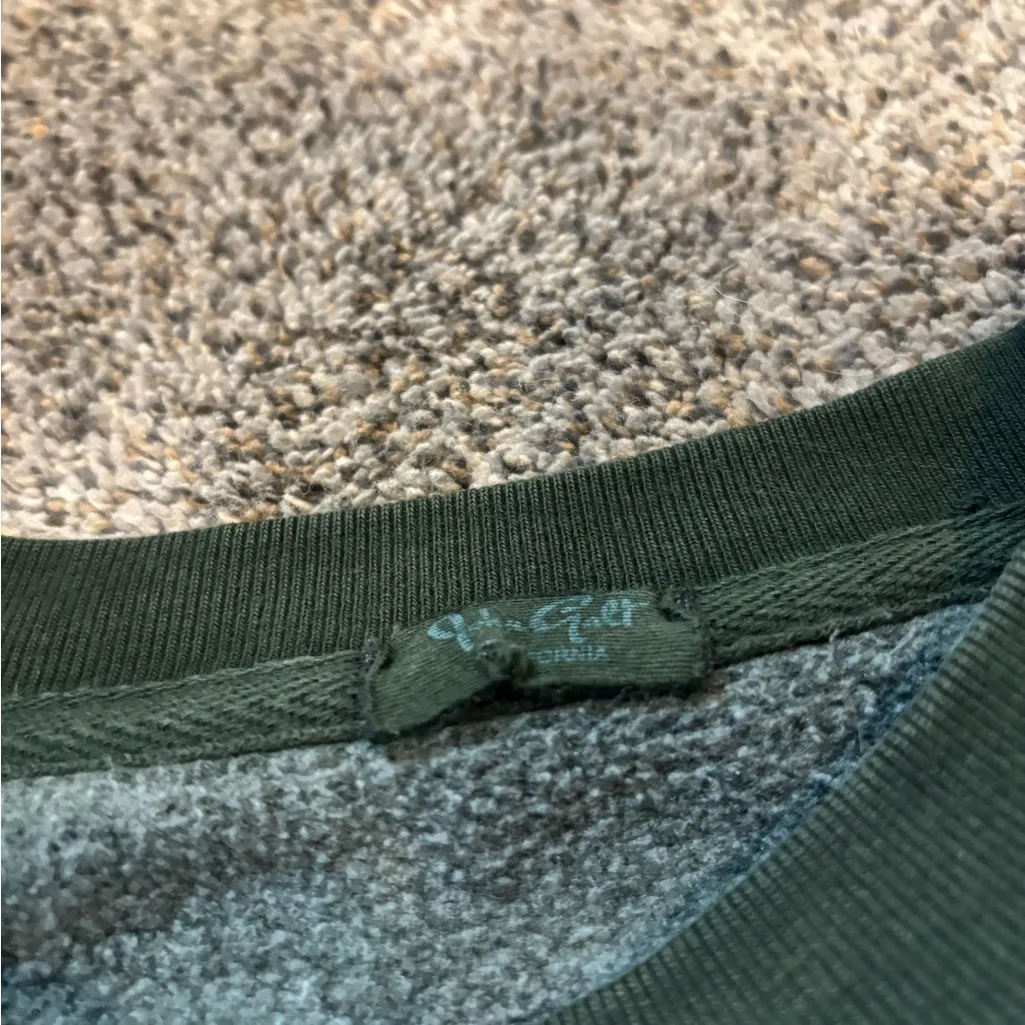 Brandy Melville Aspen Green Crewneck Size L - Image 2