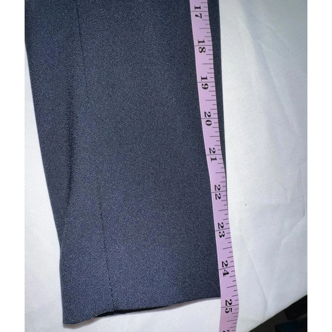 Cynthia Rowley Navy Blue Open Front Long Lined Blazer Size M - Image 13