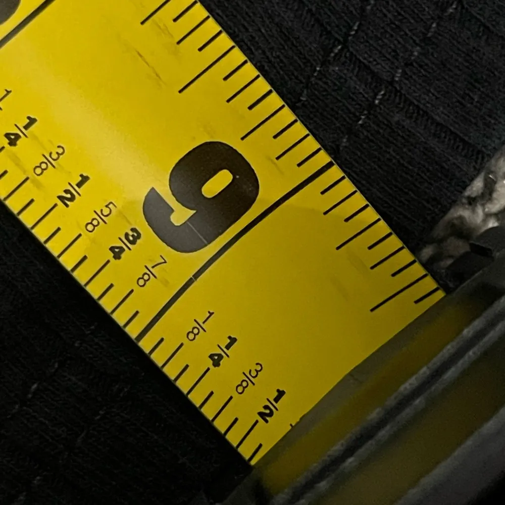 Shein black button up strapless crop top L - Image 6