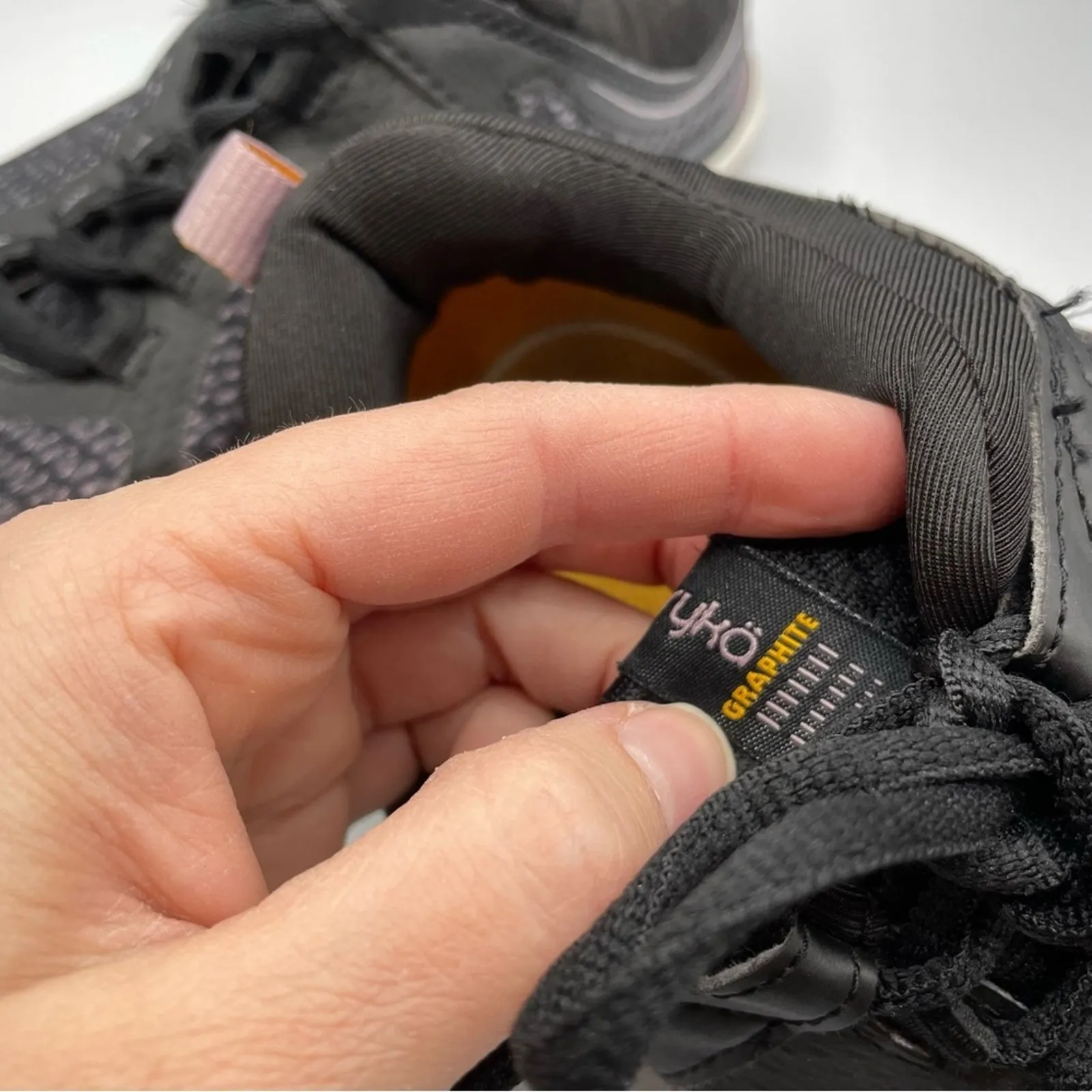 Ryka Black Graphite Running Shoes Sneakers Womens 9 Lace Up Comfort Classic - Image 8