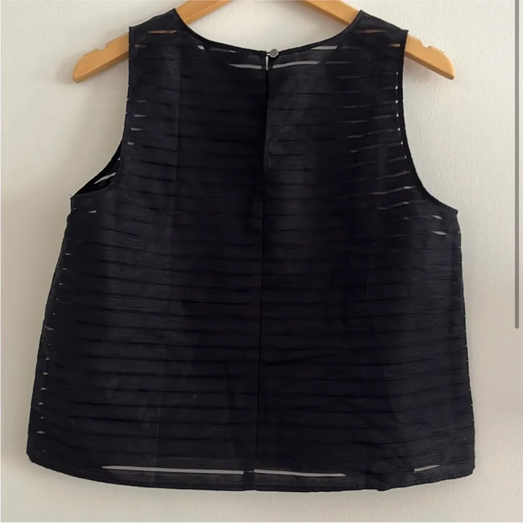 Banana Republic Work Tank Top Navy Blue - Small - Image 2