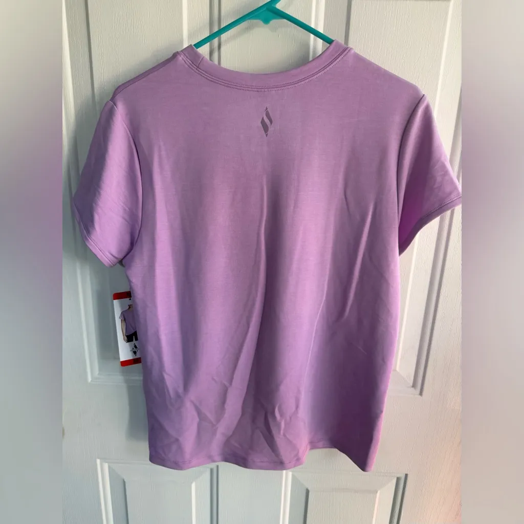 SKECHERS GOFLEX Activewear Set SIZE M Lila Knot Tee+Floral women’s Leggings NWT - Image 8