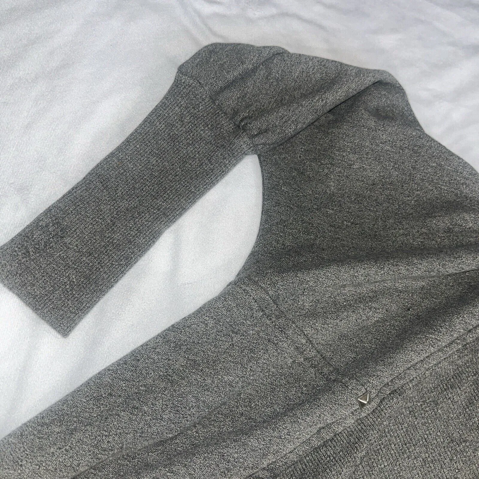 Wilfred Aritzia Gray Diderot Open Front Cardigan Sweater size XXS - Image 7