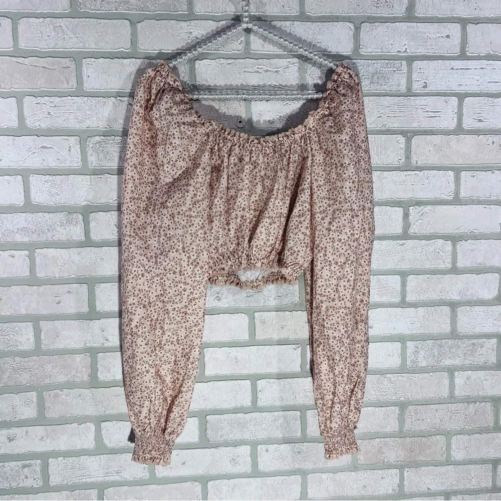 Show Me Your MuMu Suzanna Crop Top in Ditsy Daisy Size XS - Image 9