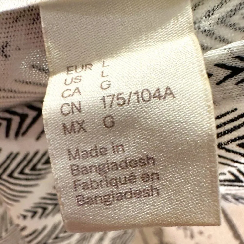 H&M Basic/Basique Sundress Criss Cross Knotted Back size L - Image 8