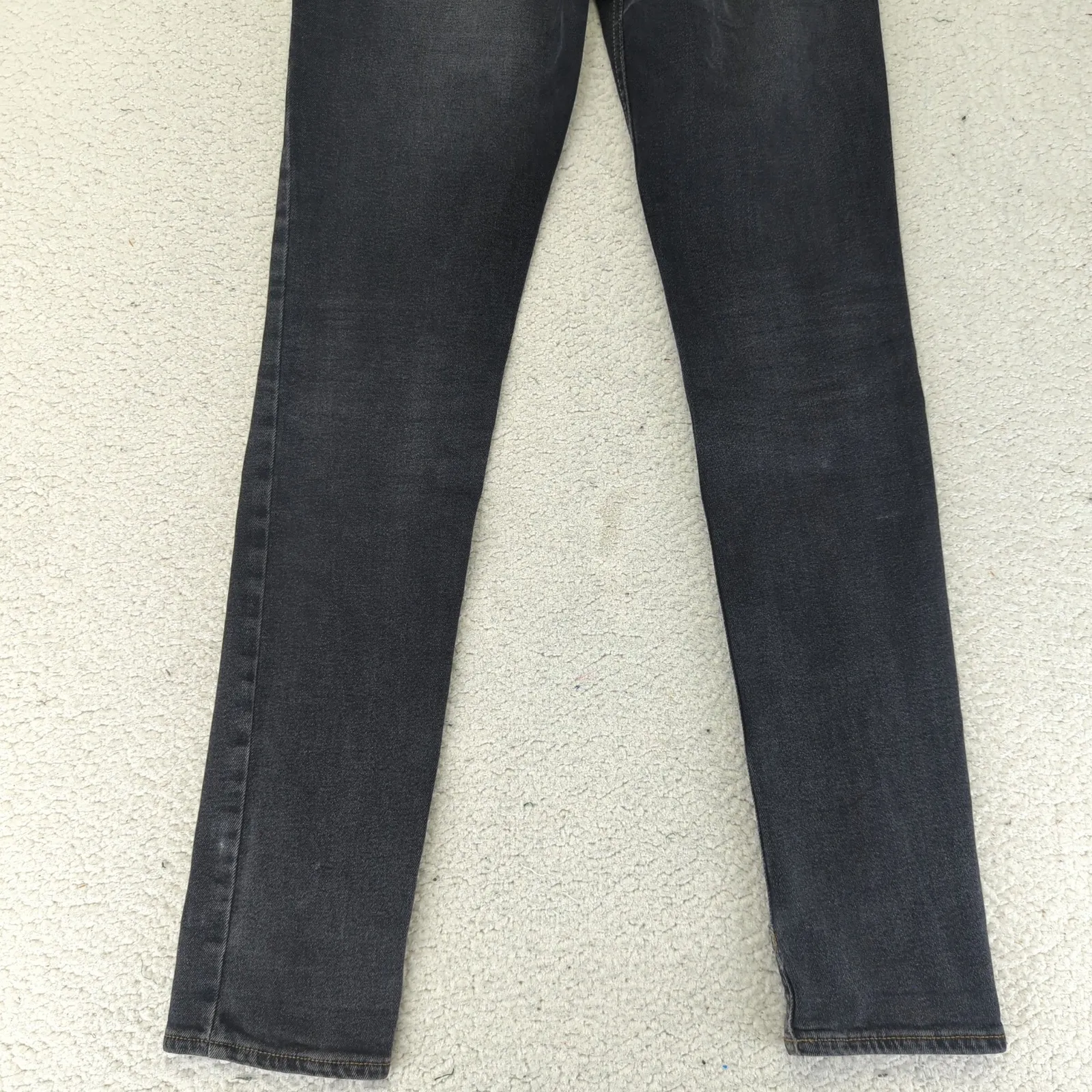 BDG Girlfriend High-rise‎ Jeans Women's Size 27 Black Wash Stretch Slim Leg - Image 6