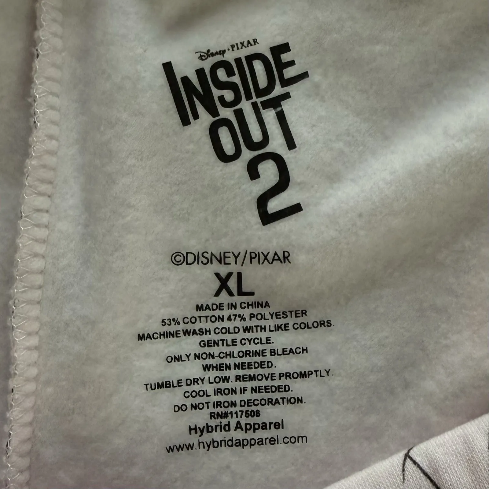 Inside Out 2 Women's Pajama Pants Size XL Pink Cotton Lounge Sleepwear - Image 5