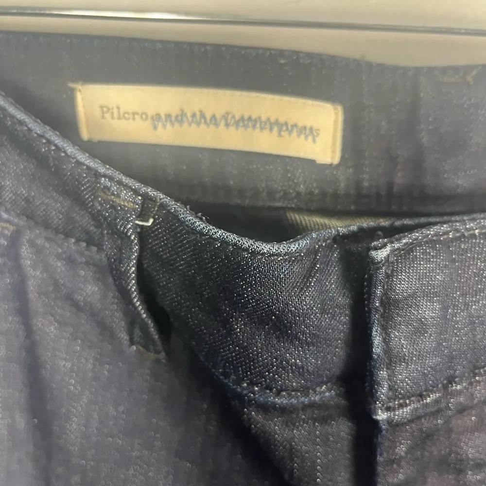 Anthropologie Pilcro and the letterpress dark wash flare jeans size 30 petite - Image 2