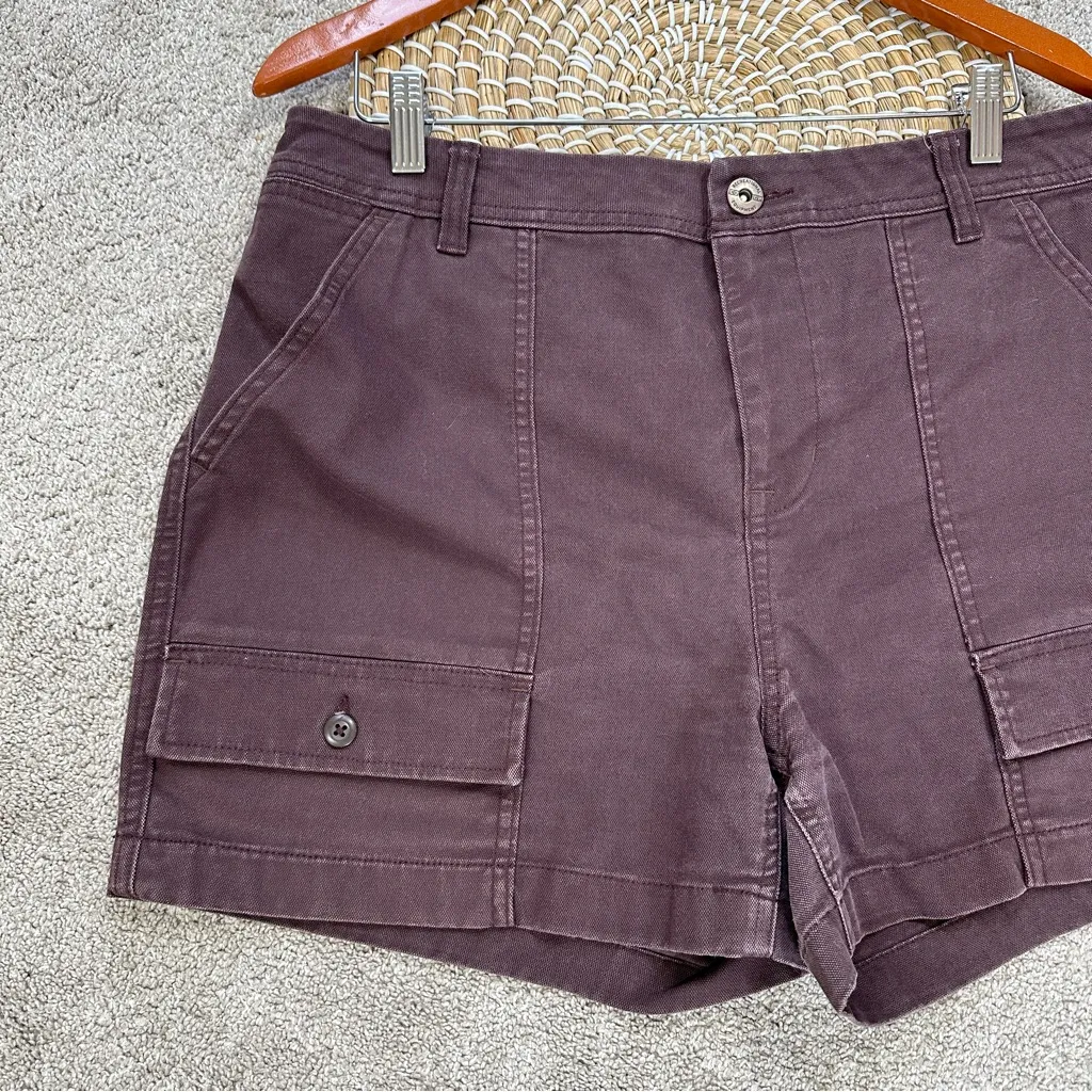 REI Women’s Trailsmith Shorts 4” High Rise Outdoor Hiking Camping in Brown 14 - Image 3
