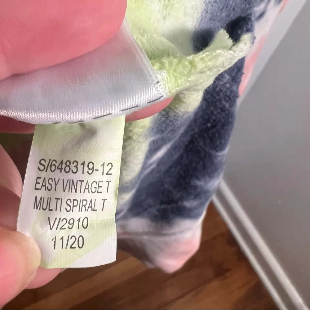 Old Navy Vintage Specially Dyed Tunic Sweatshirt Tie Dye S - Image 13