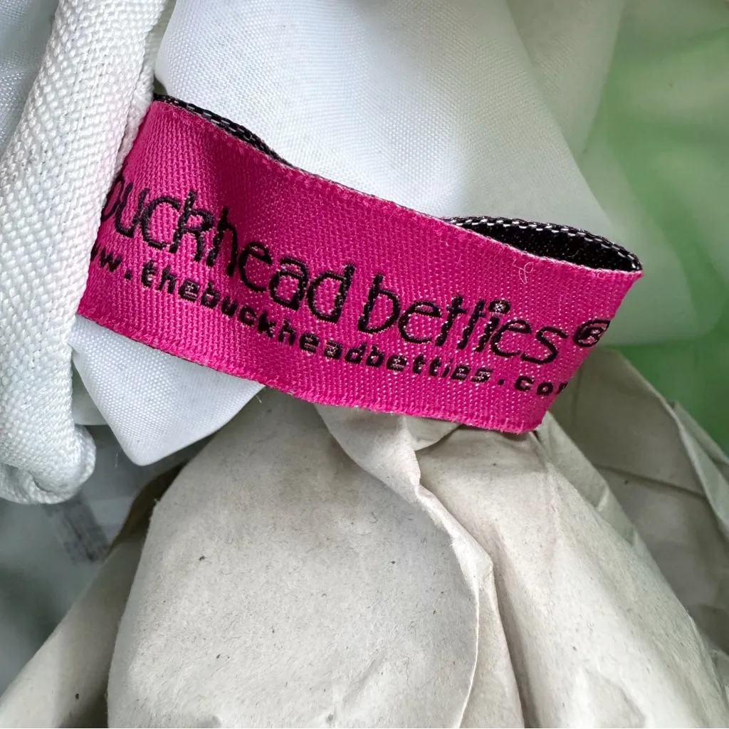 NWT Quilted Cosmetic Bag Buckhead Betties Curve Appeal Turquoise Green - Image 8