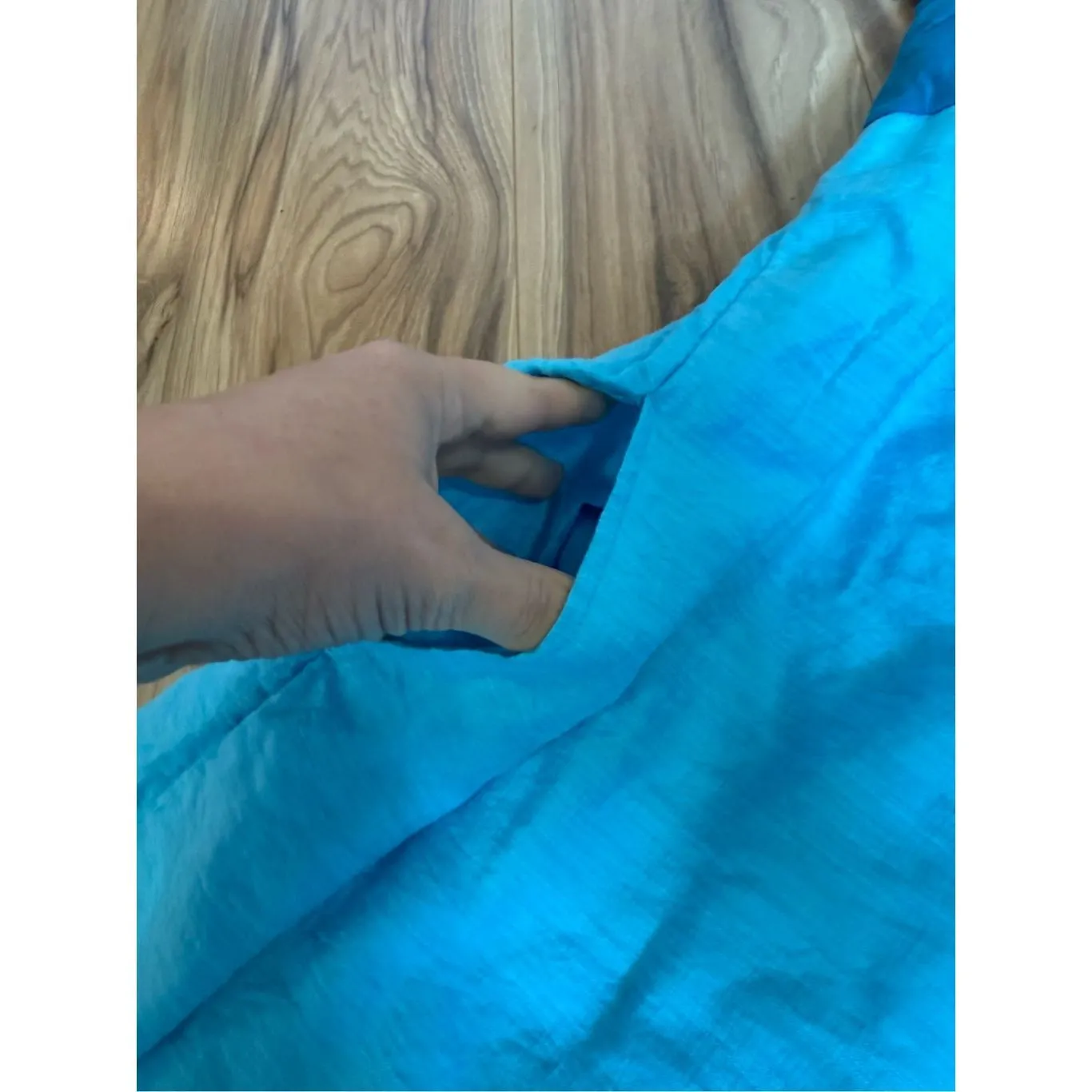 J. Jill Color Block Tier Maxi Tank Dress Blue Green Rayon Pockets Sz 2X - Image 8