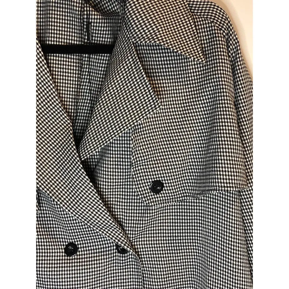 PrettyLittleThings lightweight Jacket Houndstooth Blazer Size 12 - Image 52