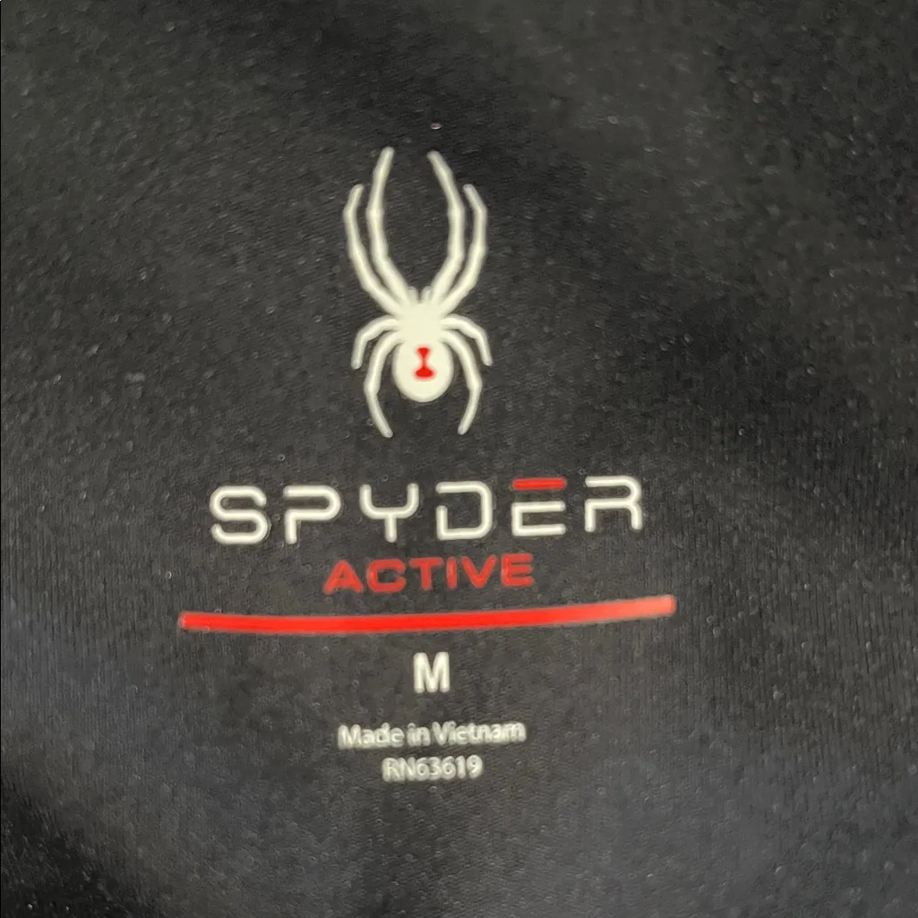 Spyder Women's Black Ankle Leggings Size Medium - Image 4