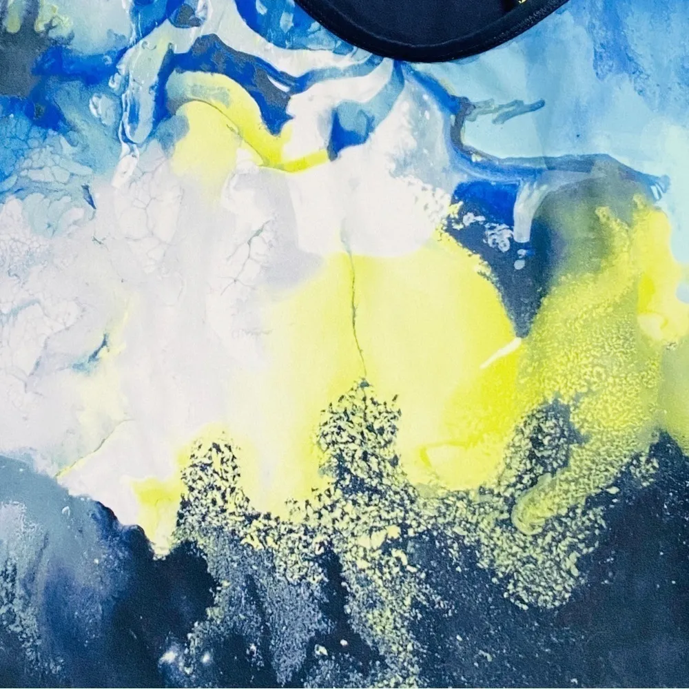 Athleta Watercolor/Abstract Print Workout Athletic Tank Top - Image 2