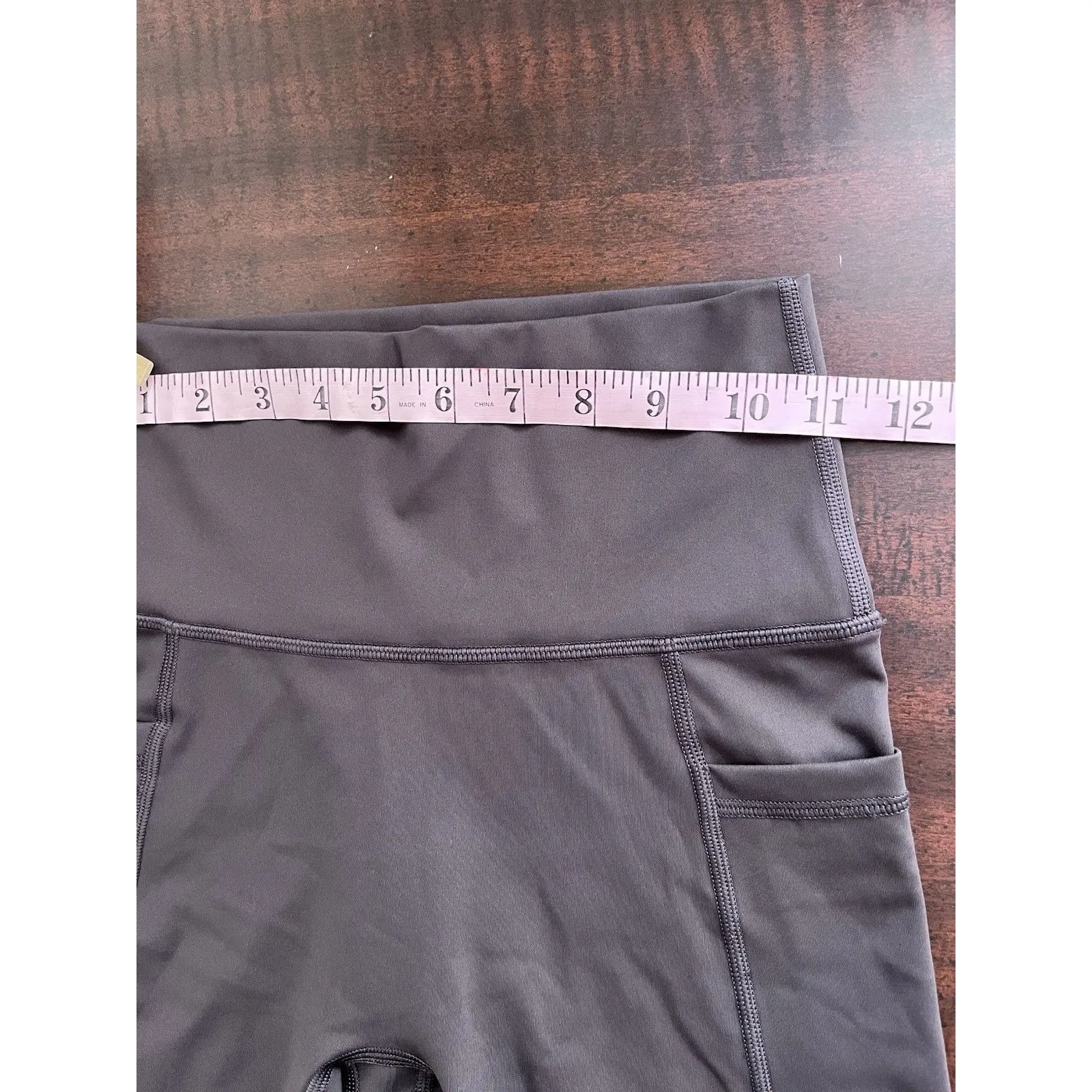 OFFLINE By Aerie Goals Pocket 7" Bike Short High Rise Sz S Athletic Athleisure - Image 4