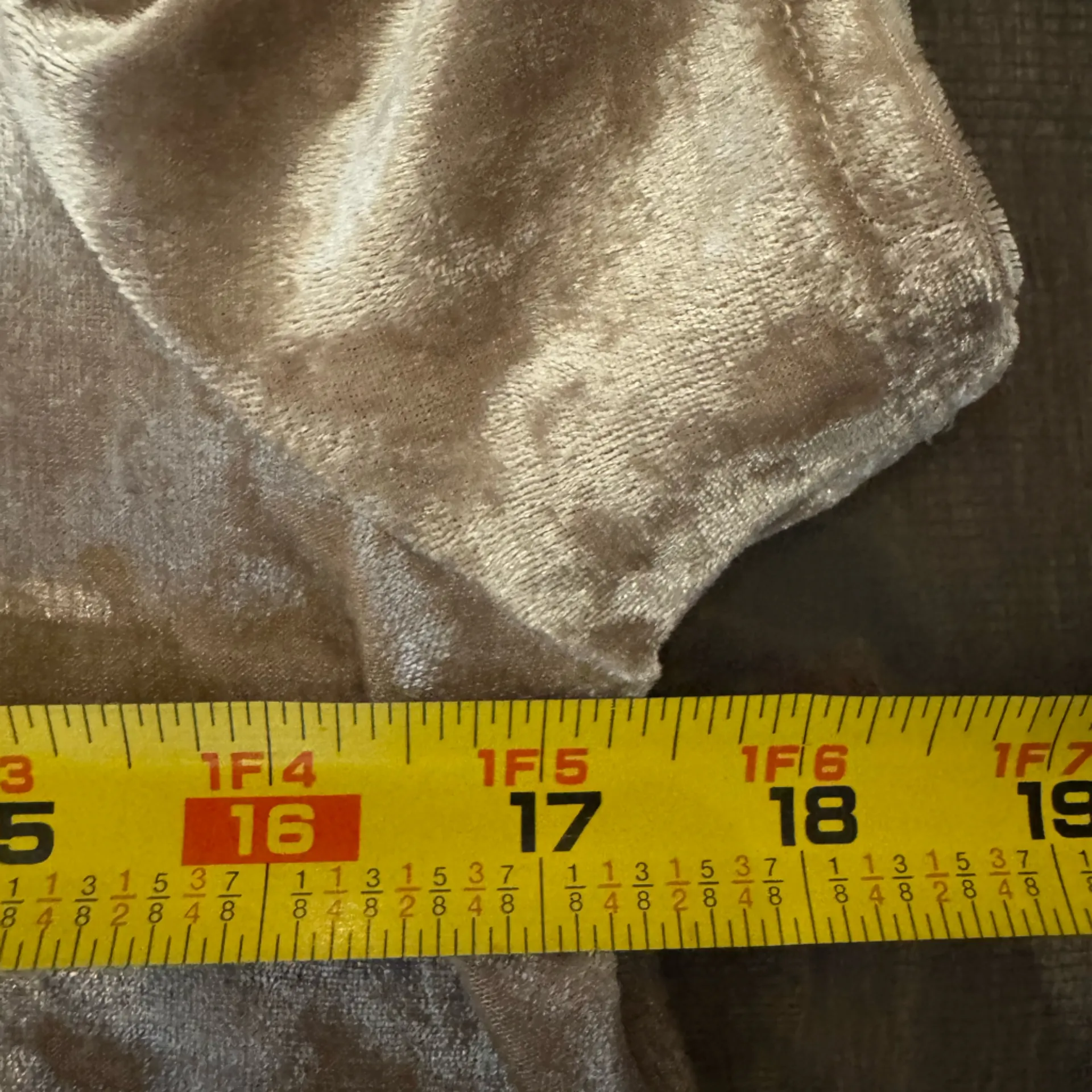 Cotton Bleu Women’s Elegant Crushed Velvet Brown Dress Size S Whimsigoth Chic - Image 11