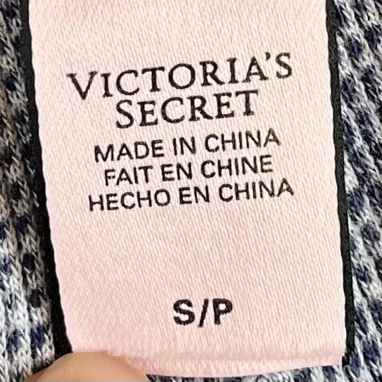 Victoria's Secret Geometric Snowflake Pattern Pajama Leggings Small - Image 7