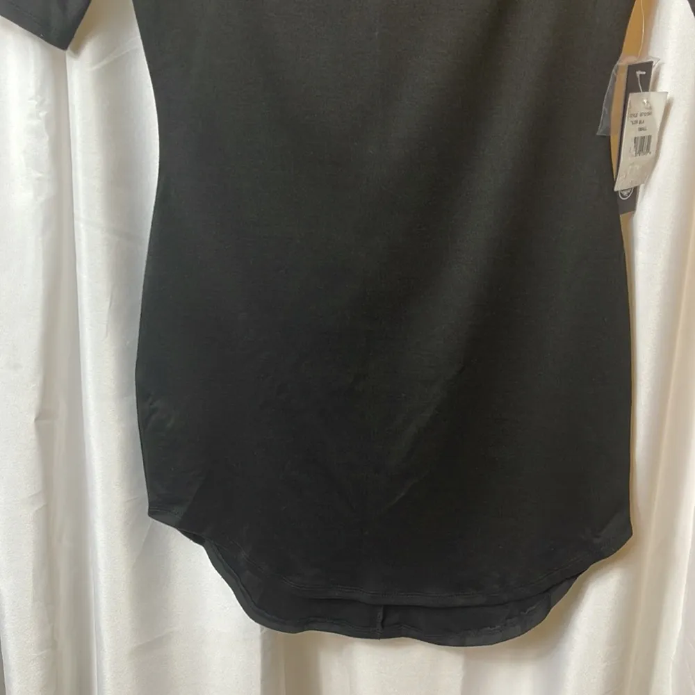 As U Wish T-shirt Mini Dress Quarter Sleeve Size S NWT - Image 3