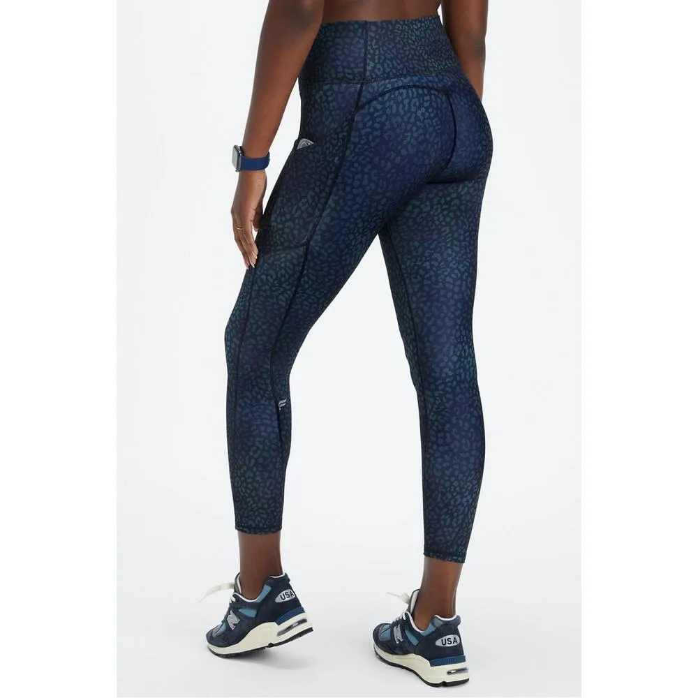 Oasis PureLuxe By Fabletics High-Waisted Athletic Cheetah Legging Size S - Image 2