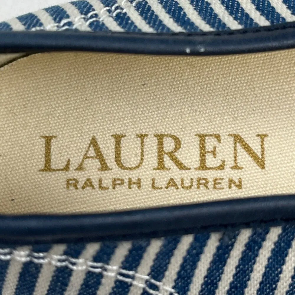 Ralph Lauren Women's Blue/White Shoes/Sneakers Sz 7B SKU 4627 - Image 6