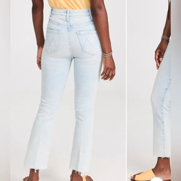 MOTHER Hustler Fray Ankle Jean Size 30 - Image 2