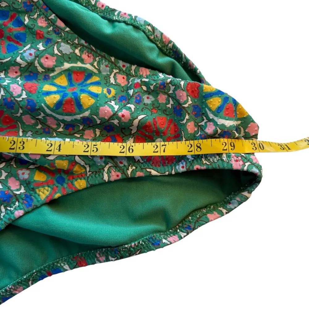 RHODE X TARGET Zinnia Floral Print Halter One Piece Swimsuit WOMEN Size XXL NWT Green - Image 13