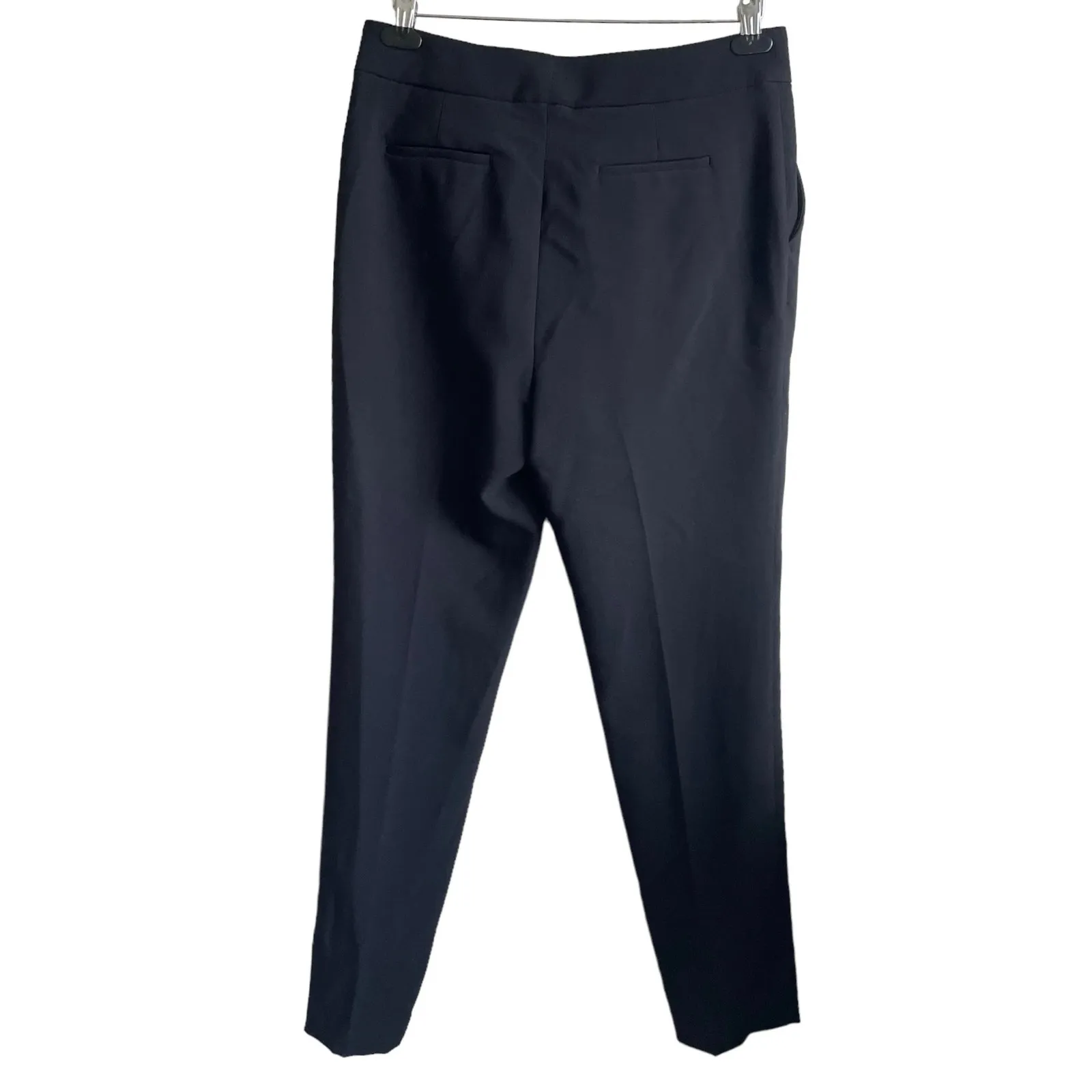 Vince Camuto Women Pants 8 Black‎ Tapered Leg Stretch Pockets Comfort Workwear - Image 3