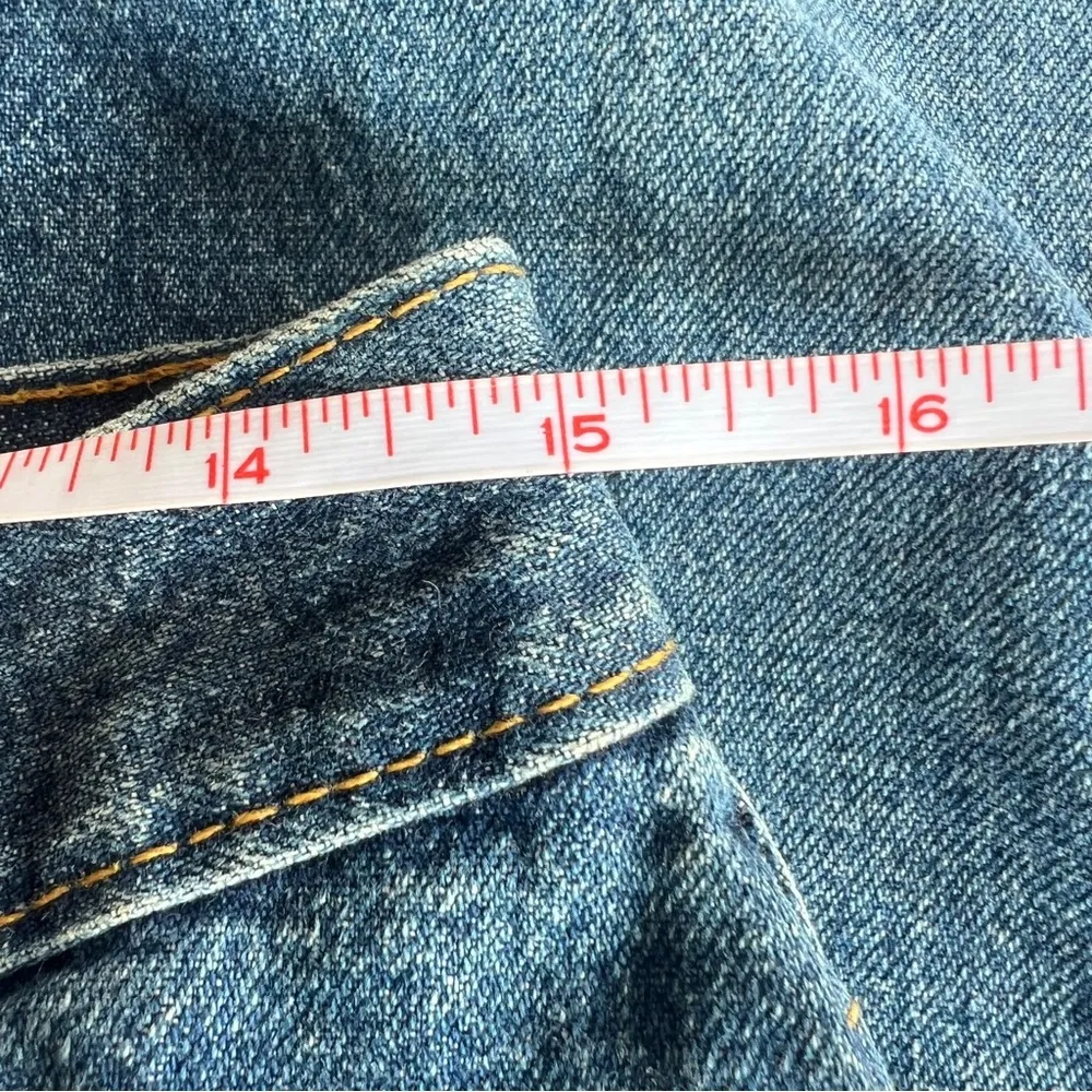 NWT Vintage Rockies Denim Jeans Relaxed 80s 90s Size 32 Blue - Image 10