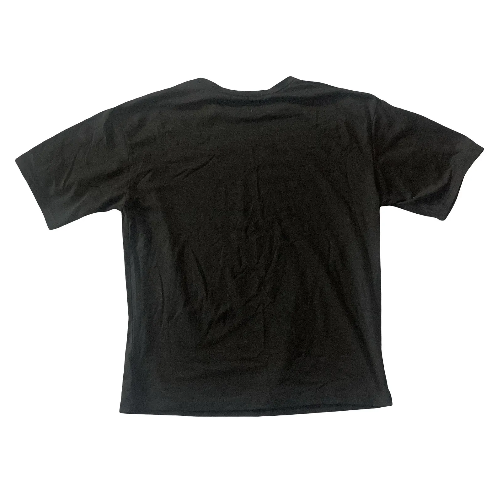Word Art Tee Black Size M - Image 4