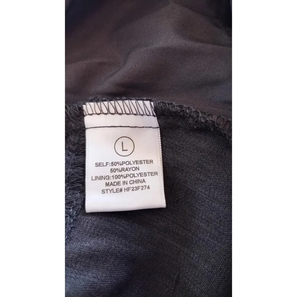 women's pants Black Size L - Image 9