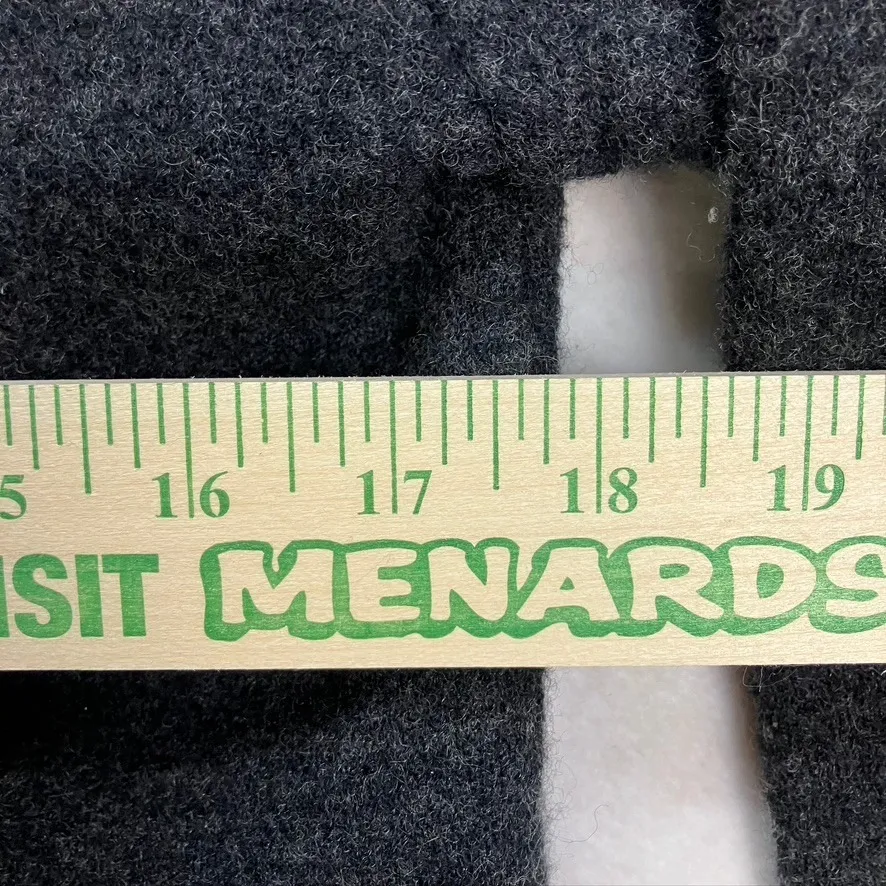 Liz Claiborne Sport Womens Gray 100% Wool Zip Up Hoodie‎ Jacket Size M - Image 13