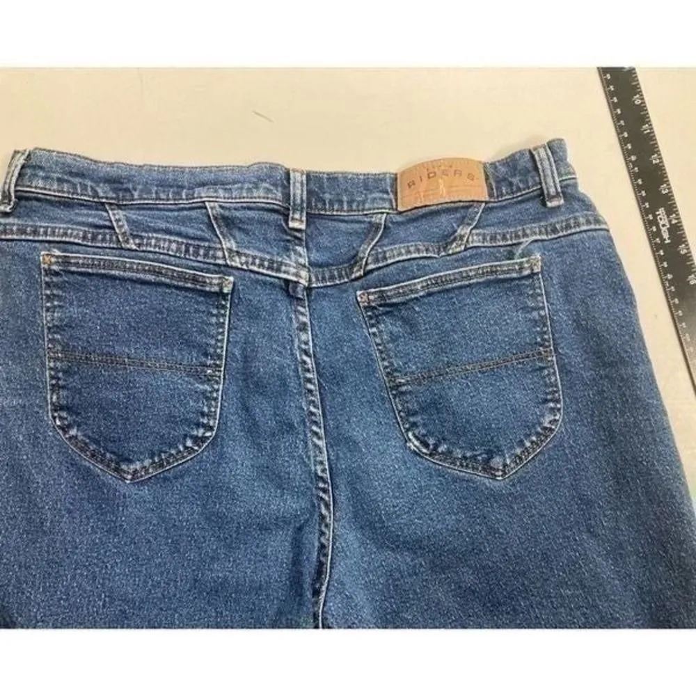 RIDERS, Women's Denim Jeans, Sz 18P, 5‎ Pocket Styling - Image 3