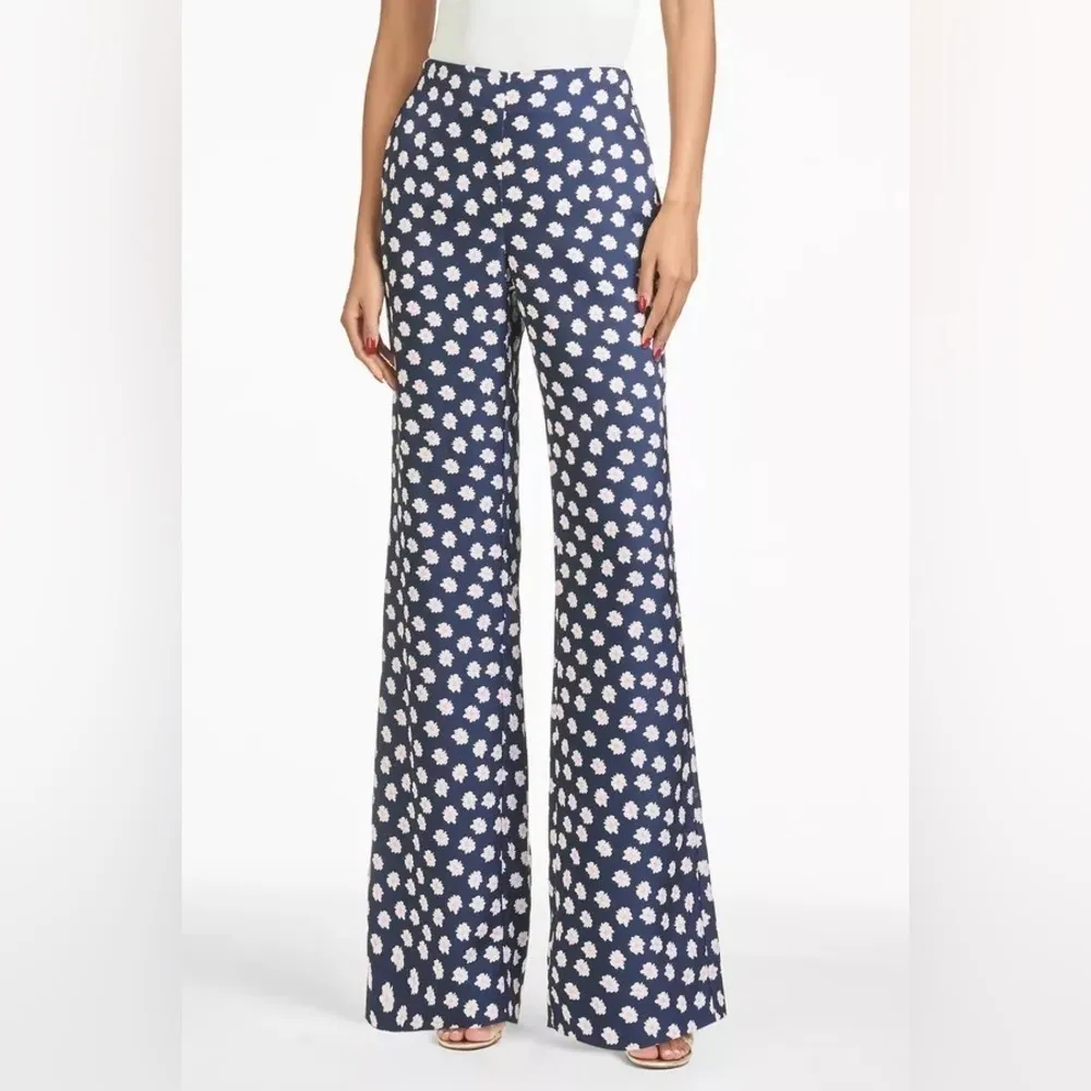 SACHIN + BABI Lana Pant In Navy And Pink Floral - Image 6