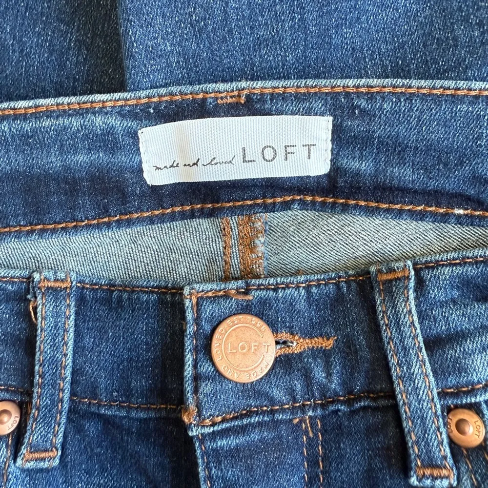 LOFT Ann Taylor Women’s Made And Loved Modern Skinny Jeans  Denim Size 28/6 - Image 9