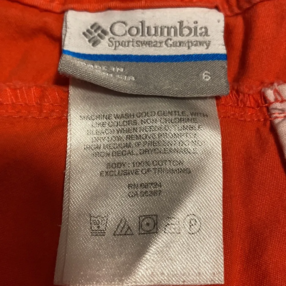 Columbia womens salmon shorts size 6 - Image 4
