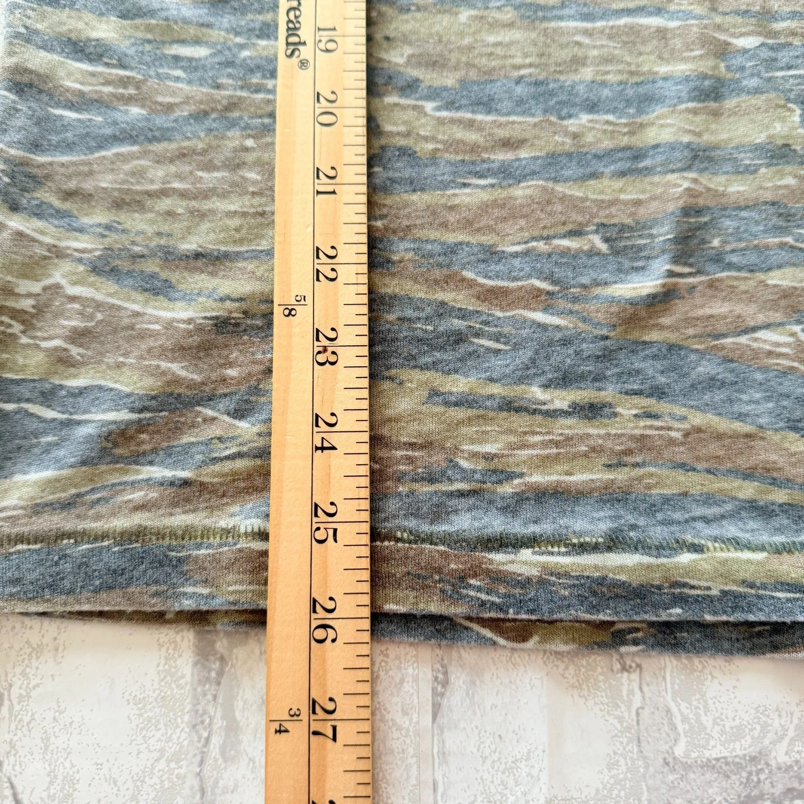 Free People We the Free Arielle Printed Knit Camo Tiger T - Image 7