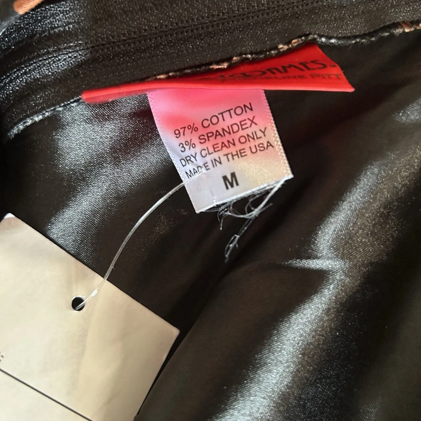 Deadly Dames Women's Tie Me Up Dress Animal Print Flare Size M Brown Size M - Image 9