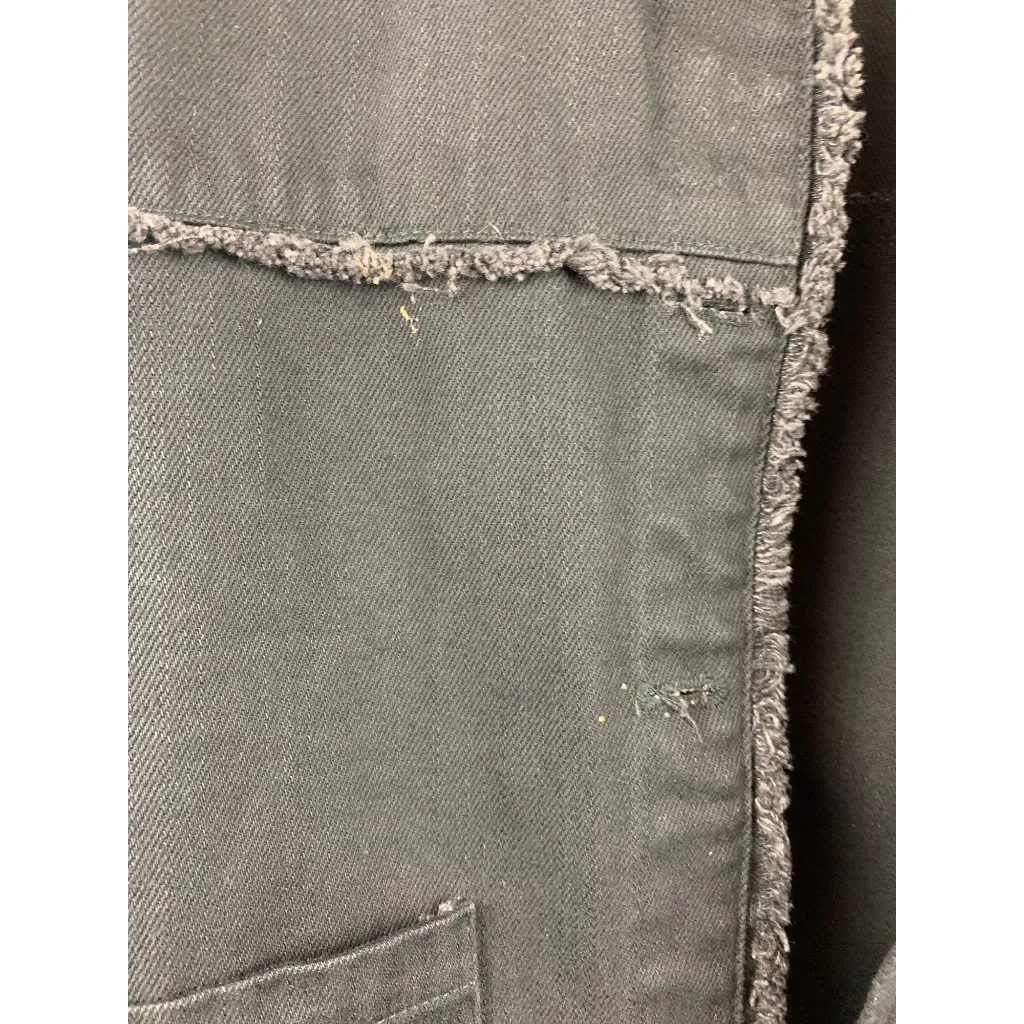 Mod Ref Women's  Black Denim Jacket Size M - Image 8