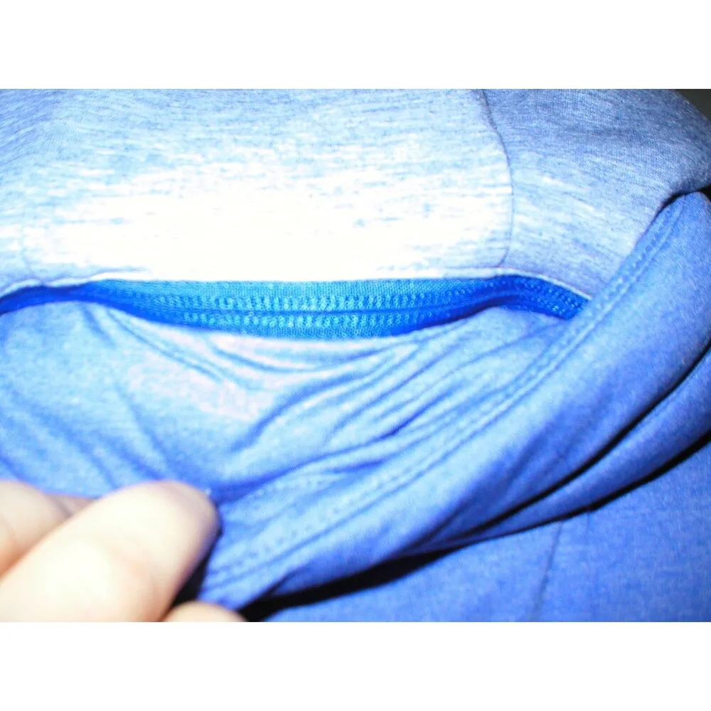 NWT Athleta $148 Womens Heather Purple Vest Detachable Hood M Warm Puffer Cozy - Image 6