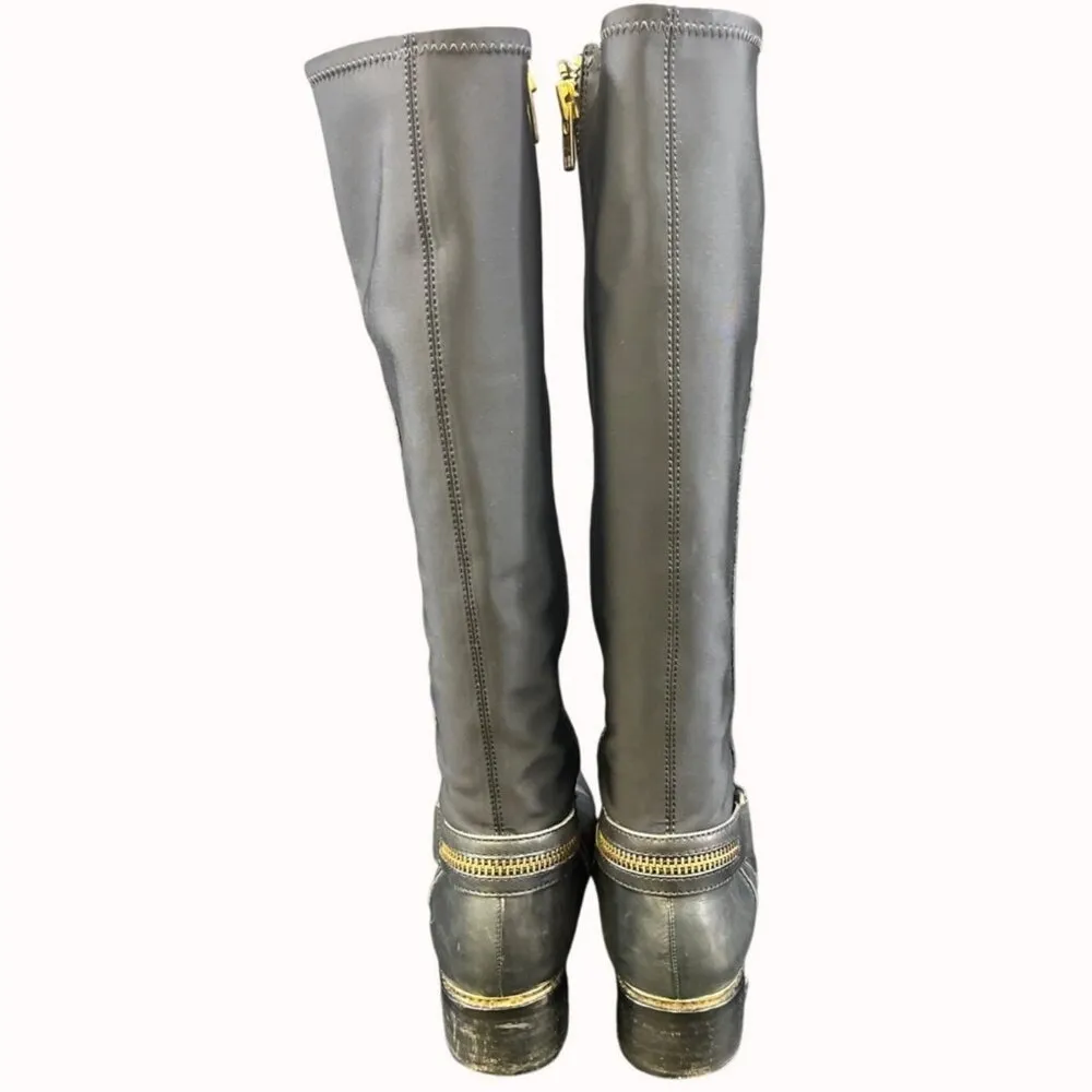 Steve Madden Ryperr Women's Black Riding Boots/Knee High Sz 9.5M SKU 5257 - Image 3