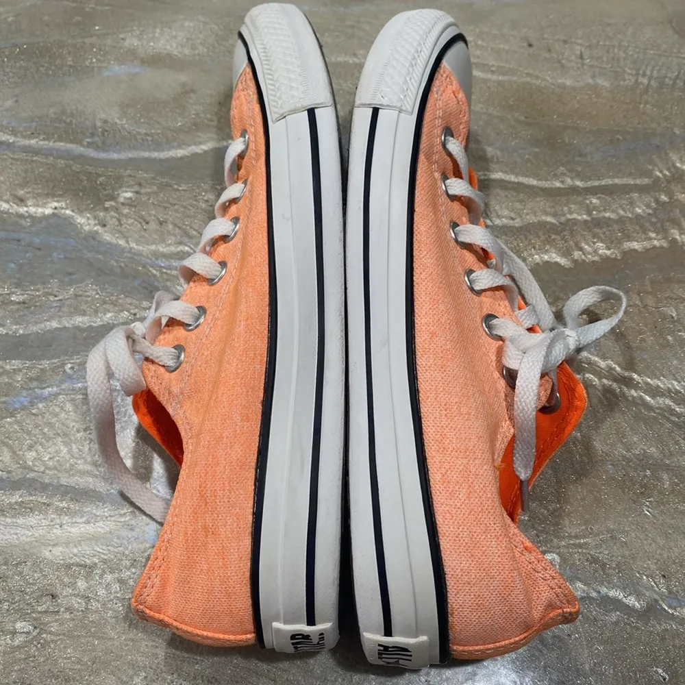 Converse All Star Low Tops Lace Orange Sneakers Men’s 6 / Women’s 8 - Image 8