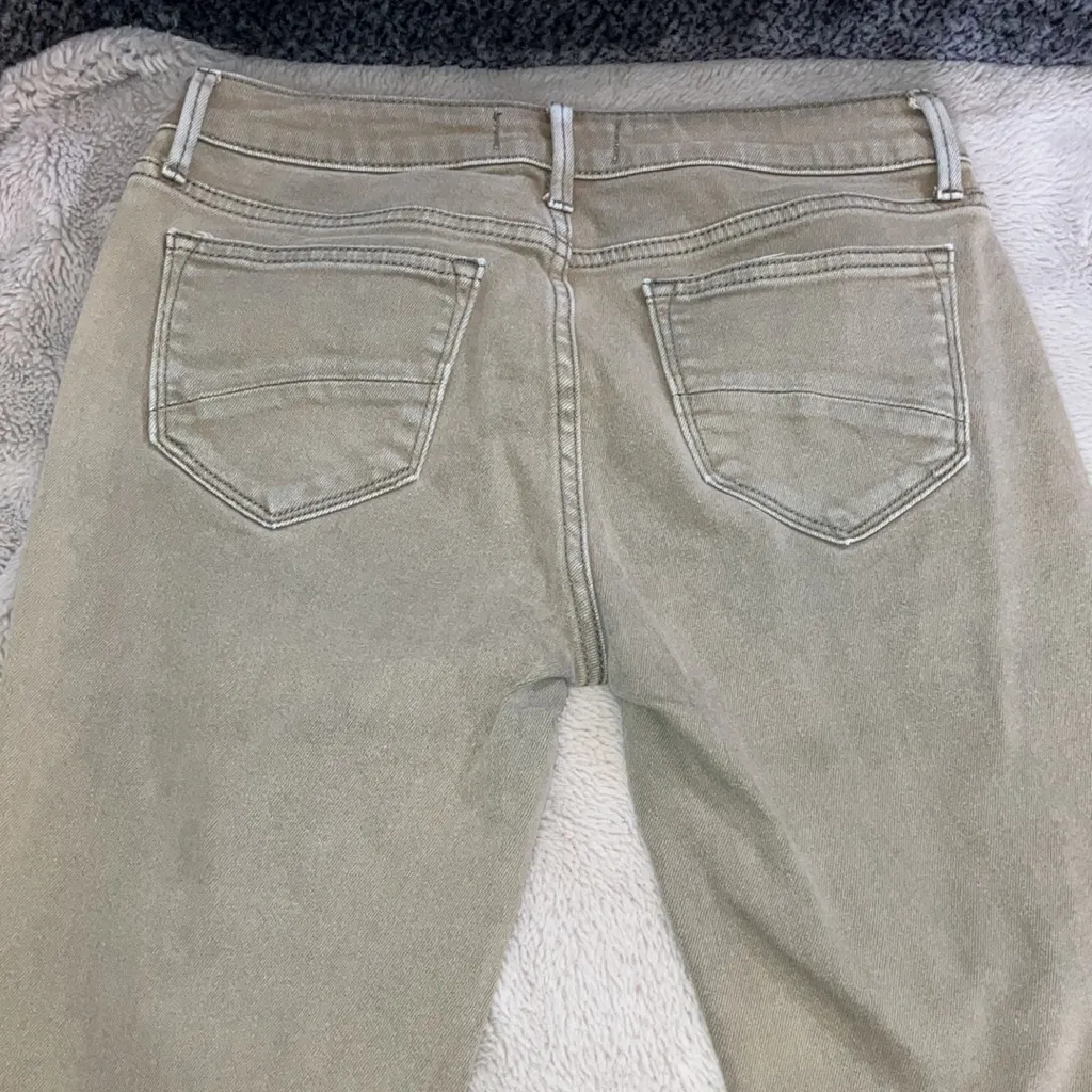 Driftwood Colette Stretch Denim Cuffed Cropped Straight Leg Jeans, Size 26 - Image 3