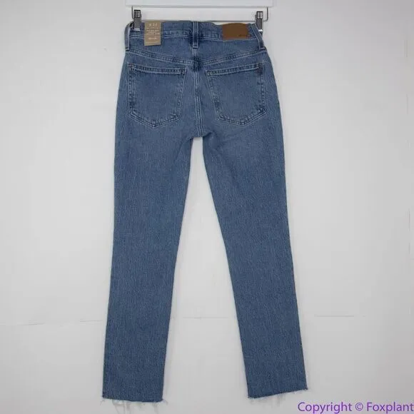 NEW Madewell USA-made Mid-Rise Perfect Vintage Jean‎ in Enmore Wash, 23 - Image 7