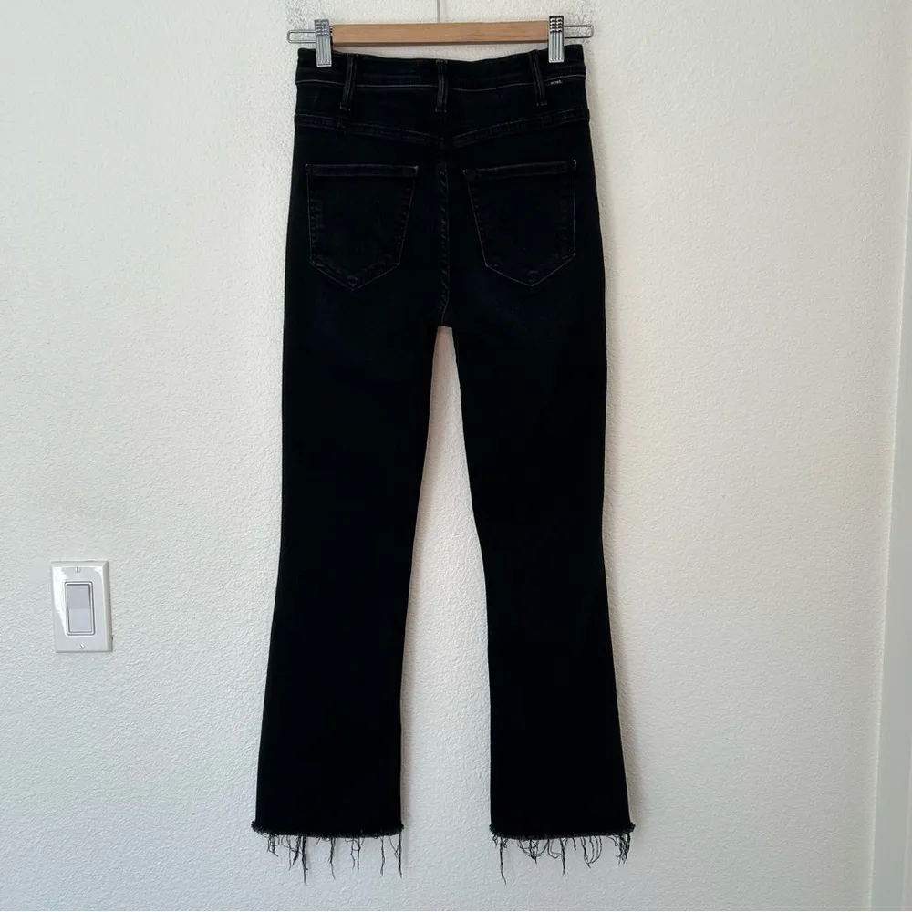 Mother The Hustler Ankle Fray jeans Encounters At Night 25 Black - Image 9